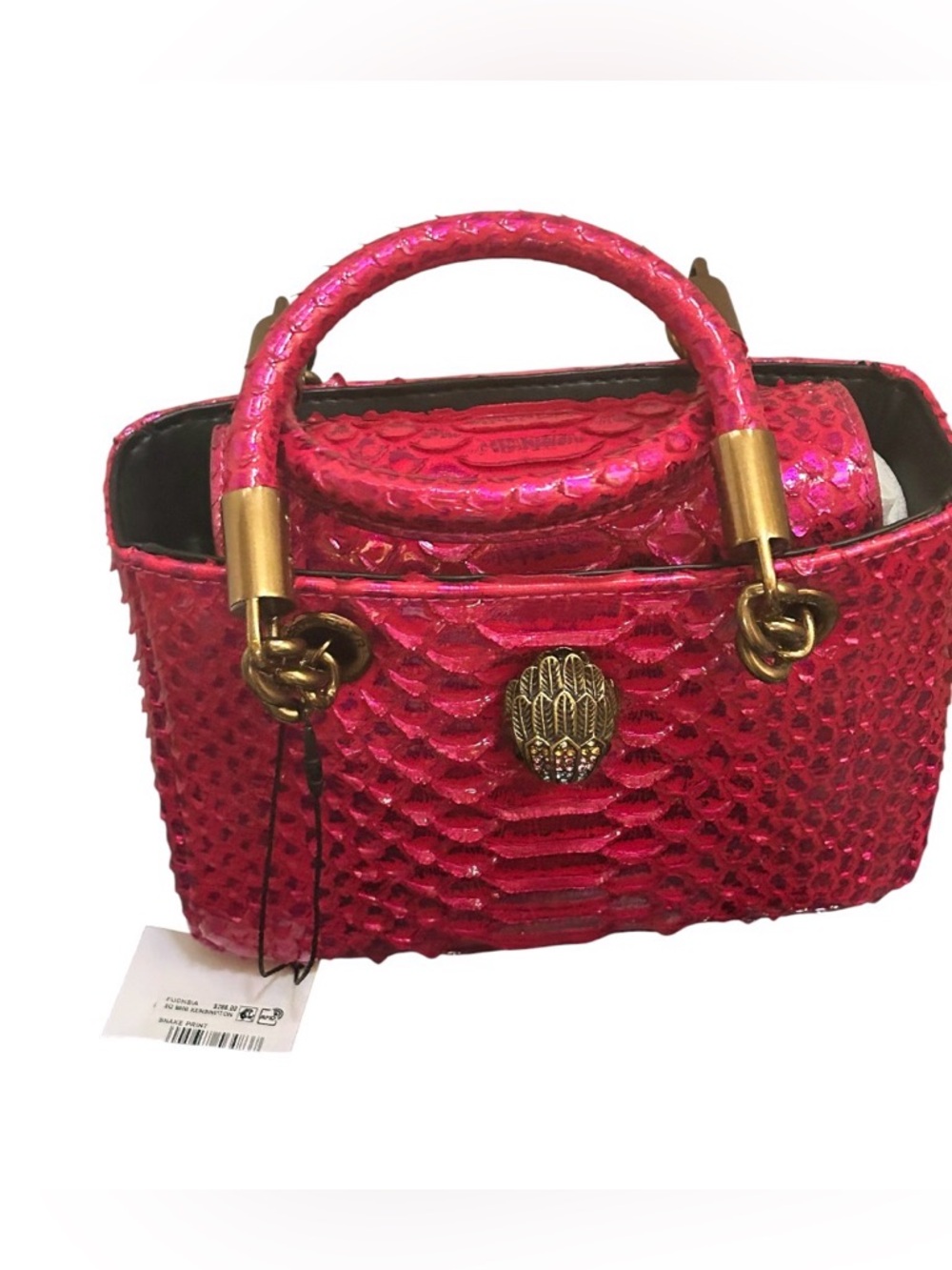 🔥Kurt Geiger London Mini Square Kensington Croc-Embossed Leather LOW PRICE! 💝💞 - Picture 4 of 13
